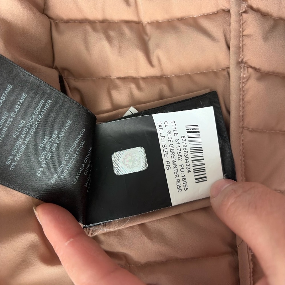 RUDSAK Blush Quilted Hooded down fill light spring Puffer Jacket - Picture 8 of 12